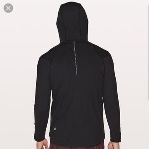 Black Lululemon Surge Warm 1/2 Zip Hoodie LIKE NEW